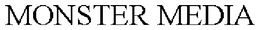 MONSTER MEDIA trademark