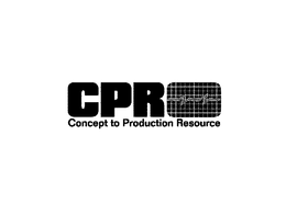 CPR CONCEPT TO PRODUCTION RESOURCE trademark