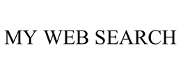 MY WEB SEARCH trademark