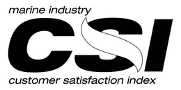 MARINE INDUSTRY CSI CUSTOMER SATISFACTION INDEX trademark