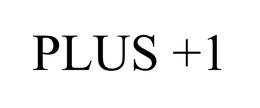 PLUS +1 trademark