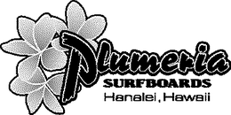 PLUMERIA SURFBOARDS HANALEI, HAWAII trademark