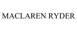 MACLAREN RYDER trademark