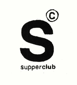 SC SUPPERCLUB trademark