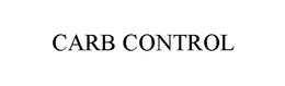 CARB CONTROL trademark