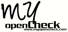 MY OPENCHECK WWW.MYOPENCHECK.COM trademark