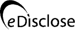 E DISCLOSE trademark