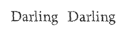 DARLING DARLING trademark