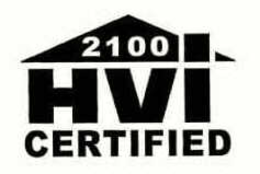 HVI CERTIFIED 2100 trademark