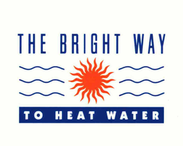 THE BRIGHT WAY TO HEAT WATER trademark