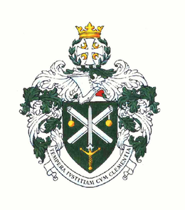 TEMPERA IVSTITIAM CVM CLEMENTIA trademark
