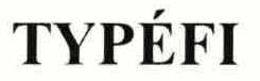 TYPÉFI trademark