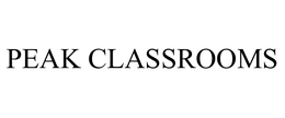 PEAK CLASSROOMS trademark