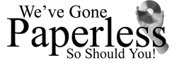 WE'VE GONE PAPERLESS SO SHOULD YOU! trademark