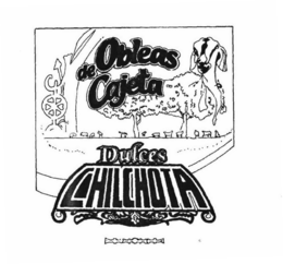 OBLEAS DE CAJETA DULCES CHILCHOTA trademark