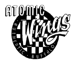 ATOMIC WINGS AUTHENTIC BUFFALO trademark