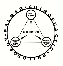 PALMER CHIROPRACTIC PHILOSOPHY SUBLUXATION HEALTH CARE CONDITION-BASED CARE WELLNESS/DEVELOPMENT CARE trademark