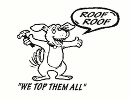 ROOF ROOF "WE TOP THEM ALL" trademark