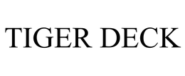 TIGER DECK trademark