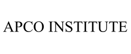 APCO INSTITUTE trademark