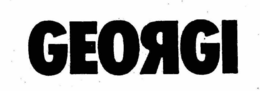 GEORGI trademark
