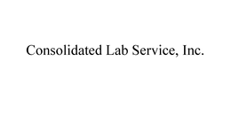 CONSOLIDATED LAB SERVICE, INC. trademark