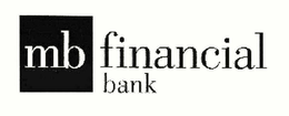 MB FINANCIAL BANK trademark