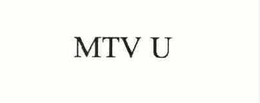 MTV U trademark