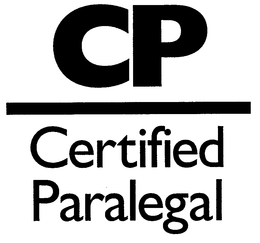 CP CERTIFIED PARALEGAL trademark