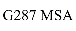 G287 MSA trademark