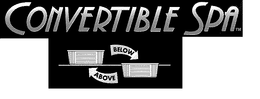 CONVERTIBLE SPA BELOW ABOVE trademark