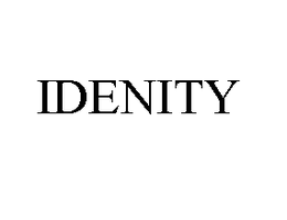 IDENITY trademark