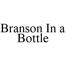 BRANSON IN A BOTTLE trademark