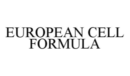 EUROPEAN CELL FORMULA trademark