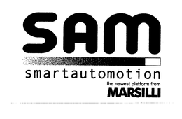 SAM SMARTAUTOMOTION THE NEWEST PLATFORM FROM MARSILLI trademark