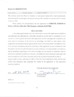 EVOLUTION trademark