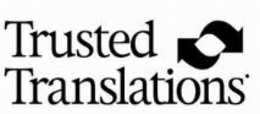 TRUSTED TRANSLATIONS trademark