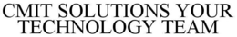 CMIT SOLUTIONS YOUR TECHNOLOGY TEAM trademark
