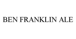 BEN FRANKLIN ALE trademark