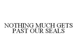 NOTHING MUCH GETS PAST OUR SEALS trademark