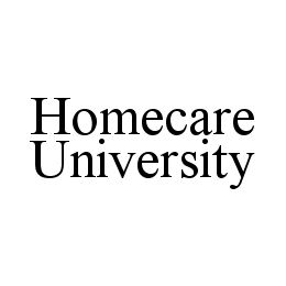 HOMECARE UNIVERSITY trademark