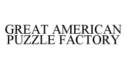 GREAT AMERICAN PUZZLE FACTORY trademark