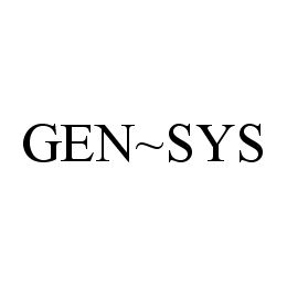 GEN~SYS trademark
