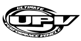UPV ULTIMATE PERFORMANCE VEHICLE trademark