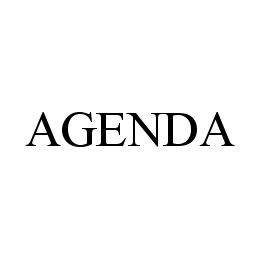 AGENDA trademark