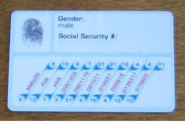 GENDER: MALE SOCIAL SECUTITY: trademark