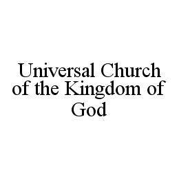 UNIVERSAL CHURCH OF THE KINGDOM OF GOD trademark