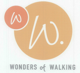 W W. WONDERS OF WALKING trademark