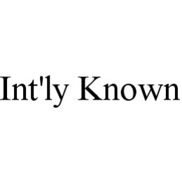 INT'LY KNOWN trademark