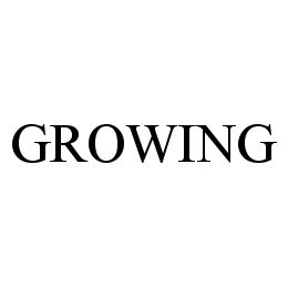 GROWING trademark